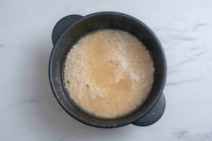 Preparazione Risotto agli asparagi selvatici - Fase 4