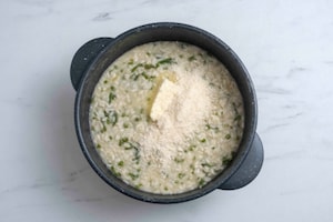 Preparazione Risotto agli asparagi selvatici - Fase 5