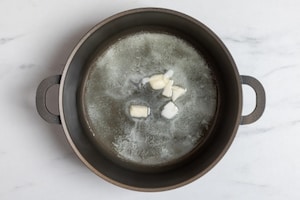 Preparazione Risotto con carote e blue cheese - Fase 1