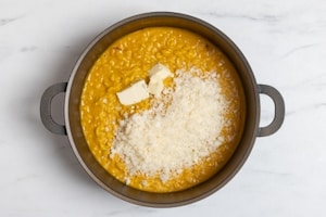 Preparazione Risotto con carote e blue cheese - Fase 7