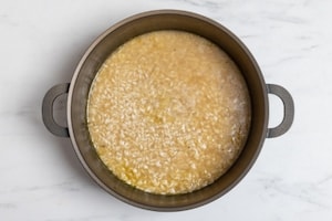 Preparazione Risotto con carote e blue cheese - Fase 5