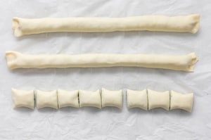 Preparazione Salatini di pasta sfoglia - Fase 4