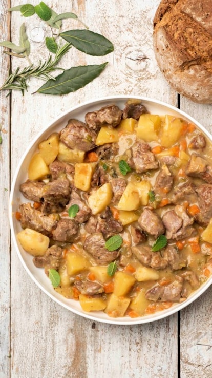 Spezzatino di agnello con patate