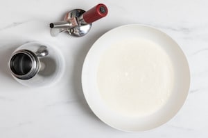 Preparazione Spuma al sedano rapa con sedano rapa a cubetti, noci tostate e curry - Fase 4