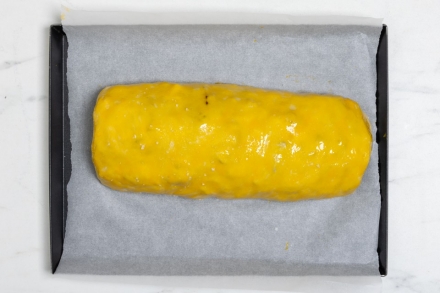 Preparazione Strudel al cavolo viola, mele e formaggio - Fase 5 Preparazione Strudel al cavolo viola, mele e formaggio - Fase 5