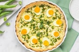 Torta salata di Pasqua con uova