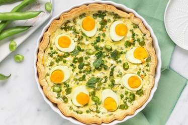 Torta salata di Pasqua con uova