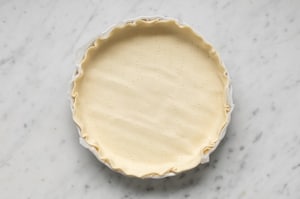 Preparazione Torta salata di Pasqua con uova - Fase 3