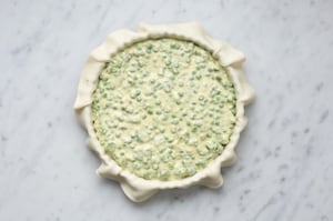 Preparazione Torta salata di primavera - Fase 4