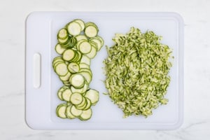 Preparazione Tortino di zucchine - Fase 1