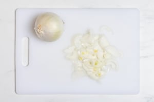 Preparazione Vellutata di piselli e menta  - Fase 4