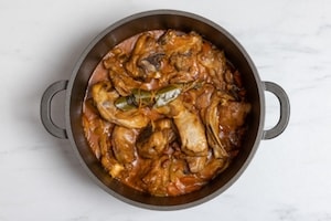 Preparazione Agnello in umido - Fase 4