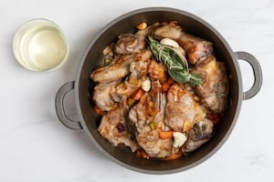 Preparazione Agnello in umido - Fase 3