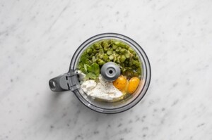 Preparazione Cheesecake monoporzione agli asparagi - Fase 3