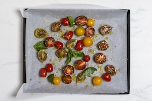 Preparazione Mini cheesecake con pomodorini - Fase 3