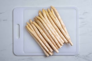 Preparazione Risotto con asparagi bianchi - Fase 1