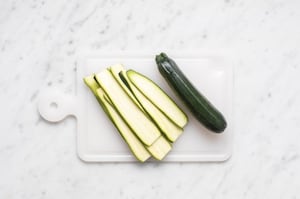 Preparazione Rotolo di zucchine - Fase 1