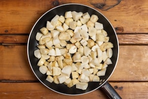 Preparazione Topinambur in padella - Fase 3