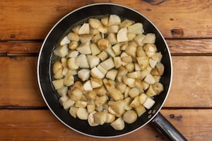 Preparazione Topinambur in padella - Fase 3