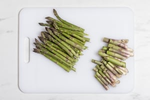 Preparazione Uova strapazzate con asparagi - Fase 1