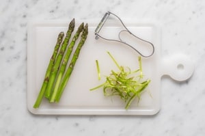 Preparazione Asparagi con feta - Fase 1