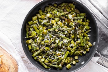 Asparagi in padella light 