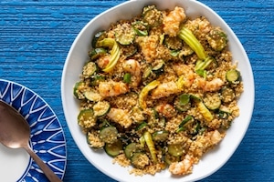 Preparazione Cous cous gamberetti e zucchine - Fase 6