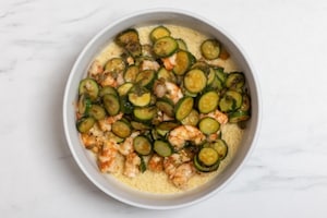 Preparazione Cous cous gamberetti e zucchine - Fase 5