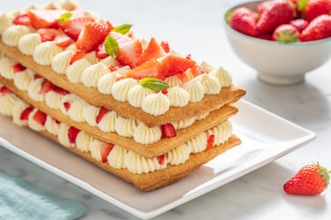 Millefoglie alle fragole