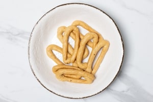 Preparazione Cheesecake nel bicchiere con squacquerone e peperoni arrostiti - Fase 3