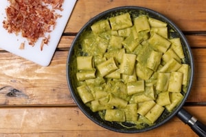 Preparazione Pasta asparagi e speck - Fase 3