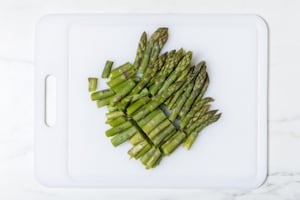 Preparazione Pesto di asparagi  - Fase 1