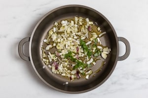 Preparazione Riso zucchine e tonno - Fase 1