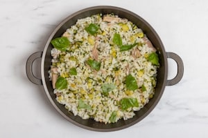 Preparazione Riso zucchine e tonno - Fase 4