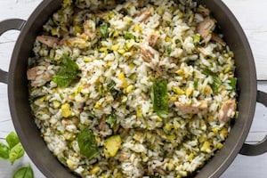 Preparazione Riso zucchine e tonno - Fase 4