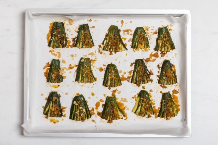 Preparazione Zucchine al forno light - Fase 4 Preparazione Zucchine al forno light - Fase 4