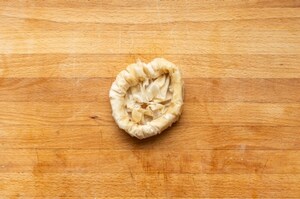 Preparazione Cestini di pasta fillo al cioccolato e lamponi - Fase 3