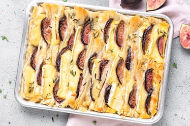 Crinkle pie ai fichi e brie