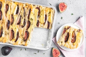 Preparazione Crinkle pie ai fichi e brie - Fase 4