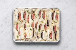 Preparazione Crinkle pie ai fichi e brie - Fase 3