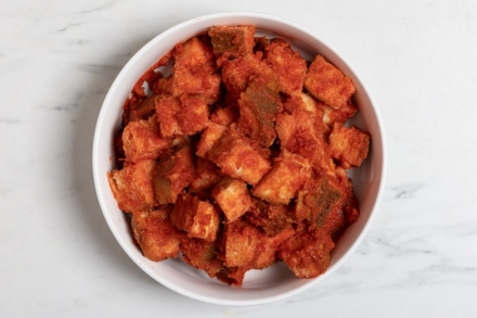 Preparazione Crostini al pomodoro - Fase 2 Preparazione Crostini al pomodoro - Fase 2