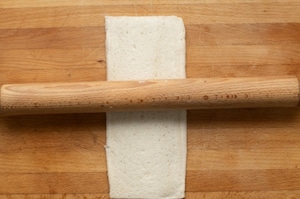 Preparazione Finto sushi di pancarré - Fase 1