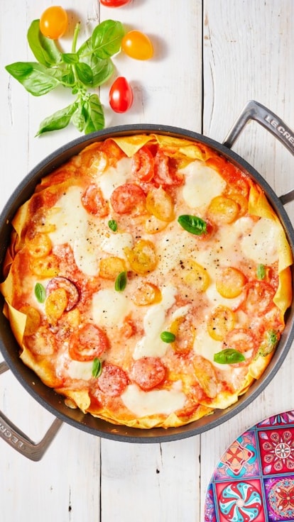 Lasagne in padella alla caprese