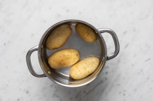 Preparazione Patate alla pizzaiola - Fase 1