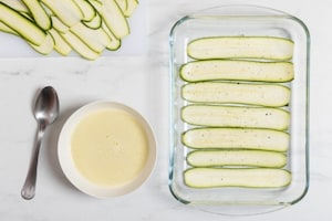 Preparazione Zucchine marinate crude - Fase 1