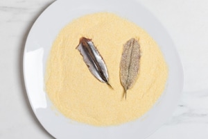 Preparazione Alici fritte - Fase 1