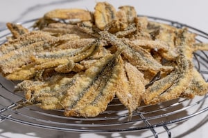Preparazione Alici fritte - Fase 2