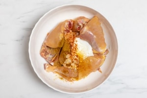 Preparazione Biryani di pollo - Fase 1