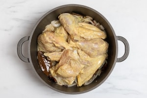 Preparazione Biryani di pollo - Fase 3