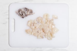 Preparazione Calamari in friggitrice ad aria - Fase 1